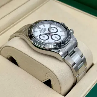 NEW 2025 Rolex Daytona 40mm 126500LN Stainless Steel Panda Dial - $33,750