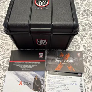Luminox 3760 Bear Grylls Air Series Men's Watch - Silver/Black