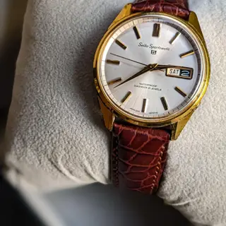 Vintage 1965 SEIKO Sportsmatic 5 WATER PROOF Diashock 21 Jewels price 345$