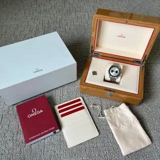 Omega Speedmaster Chronoscope - White Panda Dial - 43mm - 329.30.43.51.02.002 - Full Set