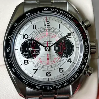 Omega Speedmaster Chronoscope - White Panda Dial - 43mm - 329.30.43.51.02.002 - Full Set