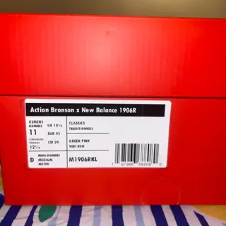 New Balance x Action Bronson 1906R rose water(DS) and Medusa azuls(VNDS) 275$ & 175$