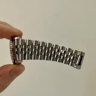 1996 Rolex DateJust Turn-O-Graph 36mm Reference 16264 Sunburst Silver Dial $5,000