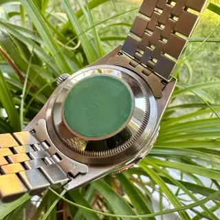 1996 Rolex DateJust Turn-O-Graph 36mm Reference 16264 Sunburst Silver Dial $5,000