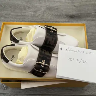 DS Women’s Fendi Buckle Slip on Sneakers Size 5 US - [$500 OBO]
