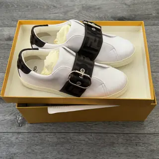 DS Women’s Fendi Buckle Slip on Sneakers Size 5 US - [$500 OBO]