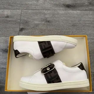 DS Women’s Fendi Buckle Slip on Sneakers Size 5 US - [$500 OBO]