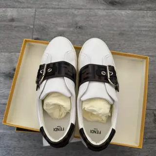 DS Women’s Fendi Buckle Slip on Sneakers Size 5 US - [$500 OBO]