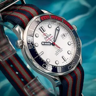 2020 (or newer) Omega Seamaster 300 M Diver "Commanders Watch" - Watch, Box, and Bennisson authentication card