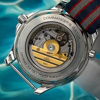 2020 (or newer) Omega Seamaster 300 M Diver "Commanders Watch" - Watch, Box, and Bennisson authentication card