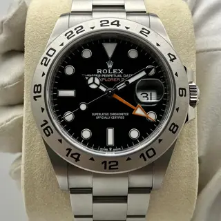 Rolex Explorer II 42MM Black - Ref 226570 (NEW 2025 COMPLETE SET)