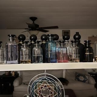 Tom Ford, Louis Vuitton, MFK, Gucci (bottle)