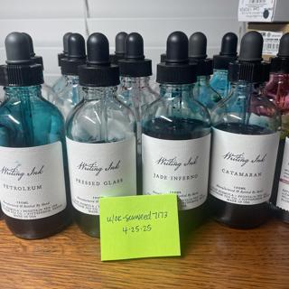 Birmingham Pen Co. ink samples
