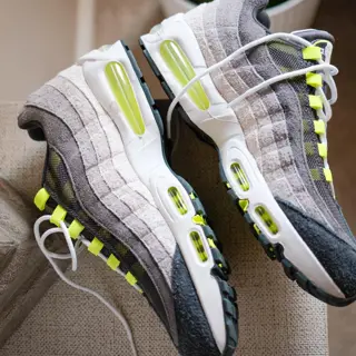 MoMa Nike Air Max 95 Reverse Neon Sz 11.5 ; og all worn once