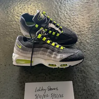 MoMa Nike Air Max 95 Reverse Neon Sz 11.5 ; og all worn once