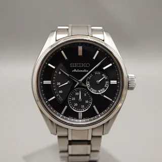 Seiko Presage SARW023 6R21 Black Dial Automatic Power Reserve JDM Watch - $450