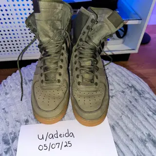 Air Force SF AF1, Air Jordan 1 Size 10