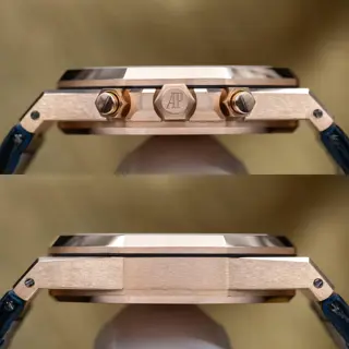 Audemars Piguet Royal Oak Chronograph Rose Gold 41mm AP 26331OR Blue Dial Full Set