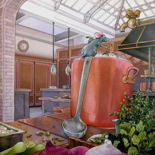 Ratatouille Mondo Splatter Variant Soundtracks