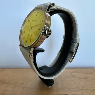 Nomos Tangente 38 -- Kanari Yellow -- LE of 175