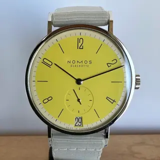Nomos Tangente 38 -- Kanari Yellow -- LE of 175