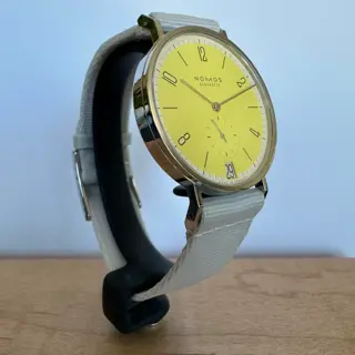 Nomos Tangente 38 -- Kanari Yellow -- LE of 175