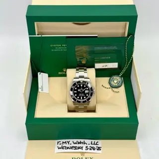 2024 Rolex Submariner 41mm 126610LN Stainless Steel Black Dial - $13,000