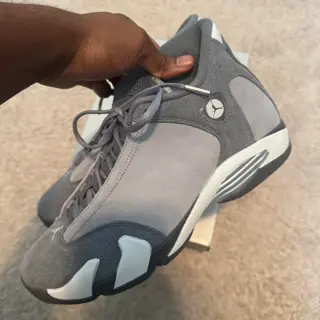 Nike Air Jordan 14 Retro Flint Grey Sz 10.5