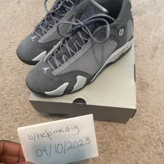 Nike Air Jordan 14 Retro Flint Grey Sz 10.5