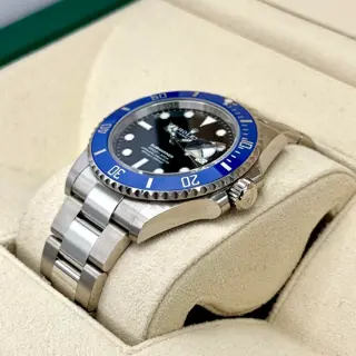 NEW 2022 Rolex Submariner “Cookie Monster ” 41mm 126619LB White Gold Black Dial - $33,900