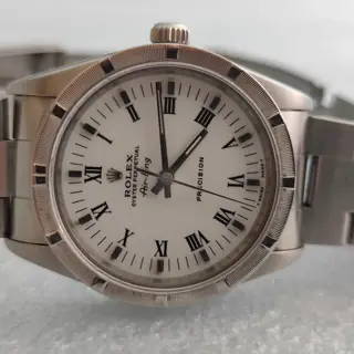 Rolex Air King 90's  Rolex Air-King 14010 Roman Numerals Automatic In original Box $3400