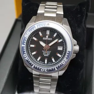 Seiko Prospex SBDA001 7S25 Black Dial Titanium First Samurai Automatic Watch - $495