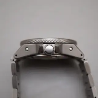 Seiko Prospex SBDA001 7S25 Black Dial Titanium First Samurai Automatic Watch - $495
