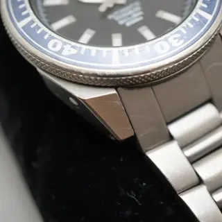 Seiko Prospex SBDA001 7S25 Black Dial Titanium First Samurai Automatic Watch - $495