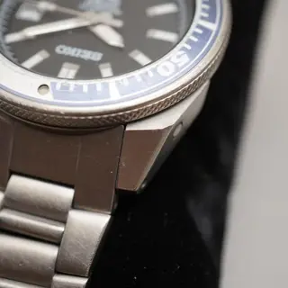 Seiko Prospex SBDA001 7S25 Black Dial Titanium First Samurai Automatic Watch - $495