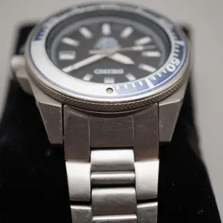 Seiko Prospex SBDA001 7S25 Black Dial Titanium First Samurai Automatic Watch - $495