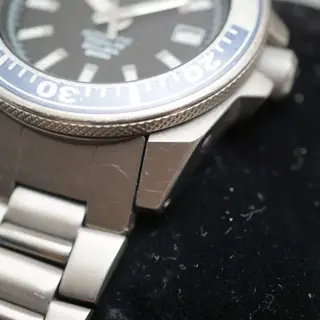 Seiko Prospex SBDA001 7S25 Black Dial Titanium First Samurai Automatic Watch - $495