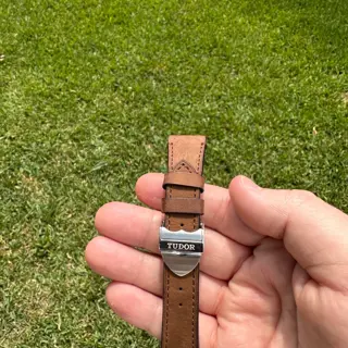 Tudor Blackbay 58 Leather strap and clasp