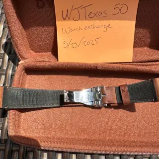 Tudor Blackbay 58 Leather strap and clasp