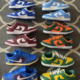 6 Pairs of Affordable Nike Dunk Lows Size 11.5-12 $50-$80 Shipped