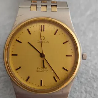 OMEGA De Ville cal. 1336 Rare Detailed Structured Dial Ref 195.0014 Men's watch $400