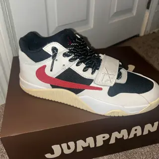 Jordan Jumpman Jacks Univ Red/Sail in Men’s size 9.5 for $320, worn 4x VNDS