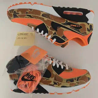 AirMax 90 Duck Camo Orange US11 $250 Shipped