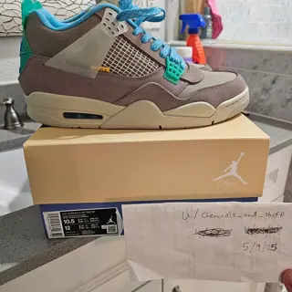 Jordan 4 Union Taupe Haze- Used- Size 10.5M