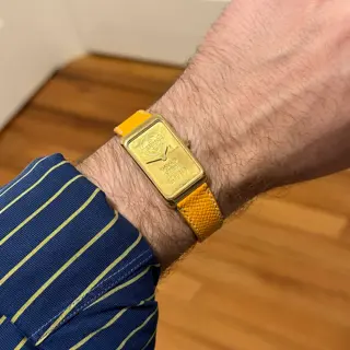 Vintage Corum Solid Gold Ingot Watch - $2,500