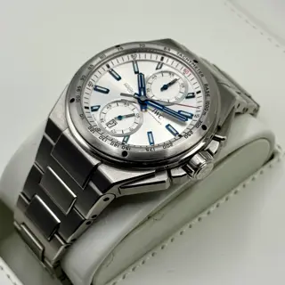2014 IWC Ingenieur Chronograph Racer 45mm IW378510 Stainless Steel Silver Dial - $5,250
