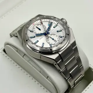 2014 IWC Ingenieur Chronograph Racer 45mm IW378510 Stainless Steel Silver Dial - $5,250