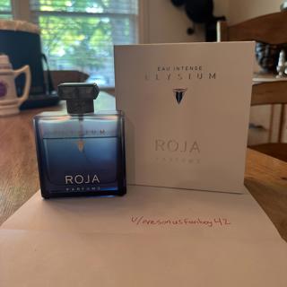 Roja Elysium Eau Intense, Sauvage Elixir, PDM Percival (bottle)