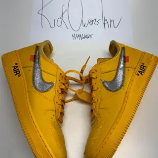 Nike Air Force 1 Off White ICA Lemonade Size 8.5 $650
